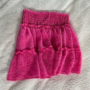 SHEIN Hot Pink Skirt Size XS